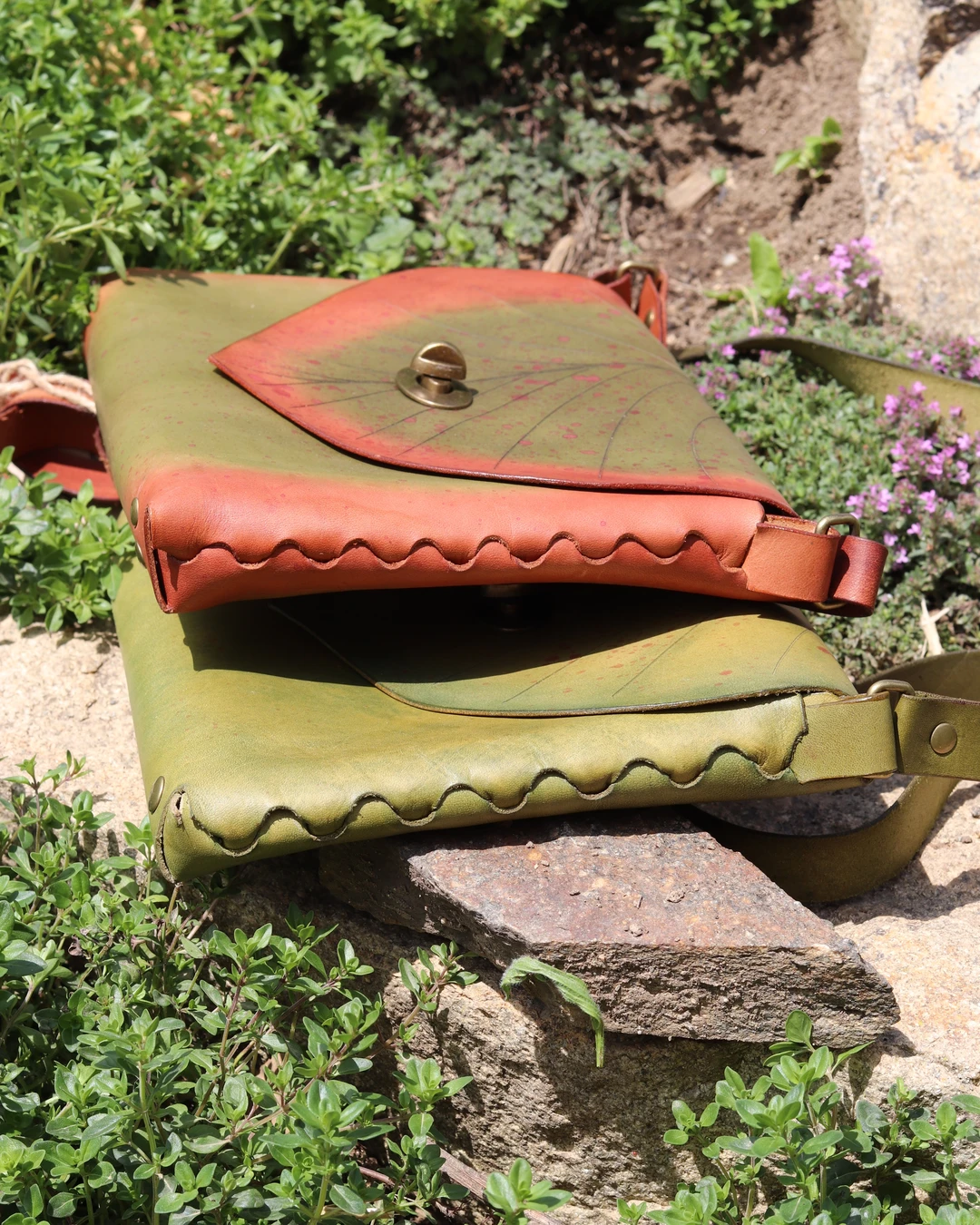 Kabelka Elven Leaf splétaný list - Image 2